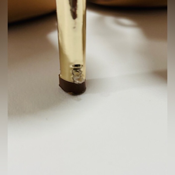 Steve Madden Harmon Gold Metallic Rhinestone 4” Heels 6.5 - Picture 6 of 6